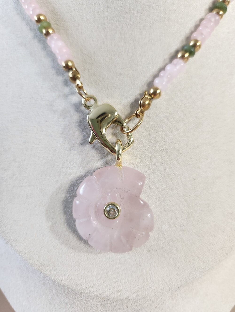 Handmade Natural Stone Neckalce - Picture 5 of 5